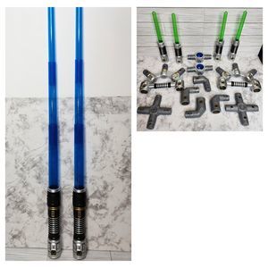 Star Wars Blade Builder Jedi Master Double Set Two Complete Sets